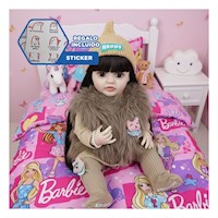 Juguete con Funcion Real e Inteligente para Niñas con 55cm en Marron Y+Regalo Sticker